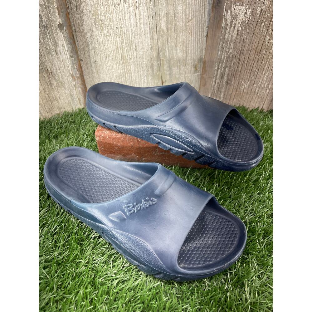 Birki's Birkenstock Pacific Molded EVA Slide Sandals Navy Women's 9 EU40